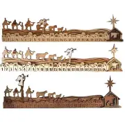 Christmas Advent Calendar Christmas Wood Advent Calendar Desktop expedient