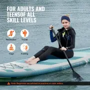Inflatable Stand Up Paddle Board 3048x838x152mm Wide SUP with Pump Paddle Fin