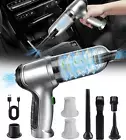 Car Vacuum Portable Cordless, Brushless Powerful Car Vacuum Cleaner High Power,