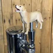 Yellow Lab Dog Mini Beer Tap Handle Kegerator Labrador Retriever Short Knob Pull