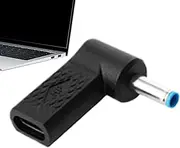USB C to Barrel Plug Adapter - Portable Charging Adapter Plug DC Charger | Lightweight Charging Connector Barrel PD Trigger Adapter for Home Work Travel