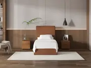 My Style Tapered Headboard & Standard Base - Single / Gingerbread / Gas Lift Base