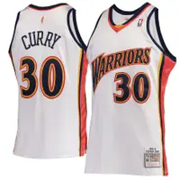 在飛比找蝦皮商城精選優惠-出清！NBA球衣 Stephen Curry 勇士復古新人白