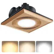 Bathroom Exhaust Fan with LED Light Vent Fans for Ceiling 374 CFM Quiet Venti...