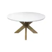 Hartman 137cm Terrazzo Look Round Dining Table