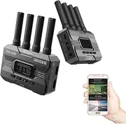 Accsoon CineView HE HDMI Dual-Band Wireless Camera Transmitter and Receiver kit, 2.4GHz+5GHz Dual-Band Wireless Video Transmission System, 0.06s Latency, 1200ft Range, up to 4 Devices Monitoring