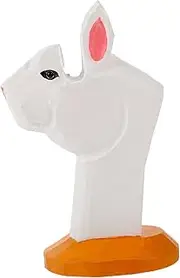 ULTECHNOVO Wood Sheep Glasses Holder Creative Animal Eyeglass Stand Unique Desktop Decoration with Groove Design for Glasses Display Birthday Home Shop Showcase