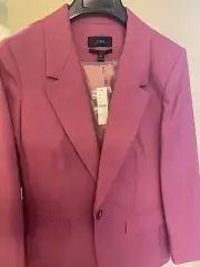 J Crew Willa Blazer Italian City Wool 8P