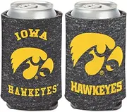 Iowa Hawkeyes HEATHERED Can Cooler 12 oz.