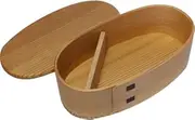 Odate Magewappa Oval Iroha Bento (Medium), Akita Natural Cedar, Made in Japan