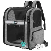 PetAmi Dog Backpack Carrier for Small Large Cat, Pet, Puppies, Ventilated Pet...