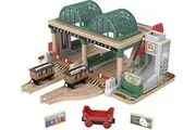 Thomas Friends Wooden Railway Toy Train Set Knapford Station Passenger Pickup Wood Playset for Preschool Kids Ages 3+ Years