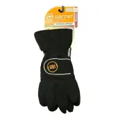 Manzella Womens Windstopper Gloves Small Black Gale Force Ski Snowboard Warmer