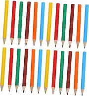 COOPHYA Mini Fat Pencils 120pcs Portable Short Drawing Pencils Pre-sharpened Tips for Classroom Art Projects