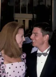 Mimi Rogers & Tom Cruise at 61st Academy Awards - Pressroom - 1989 Old Photo