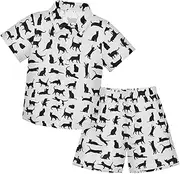 [Caihoyu] Little & Big Boy's Outfits Shirt Short Sets Toddler Little Boys Outfit Infant Little Boy Gift