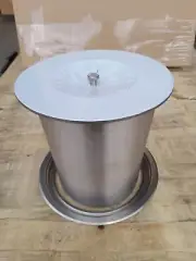 Brand New Stainless steel benchtop rubbish bin