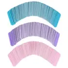 100Pcs Mini Nail Files Nail Disposable Cuticle Remover Buffers Nail Art To-bf