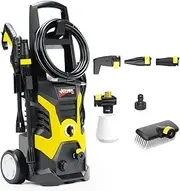 RX530 Electric High Pressure Washer 3 Nozzles, Brush Head, Detergent Bottle