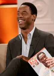 Actor Isaiah Washington during an interview on October 10 2006 TV Old Photo 3