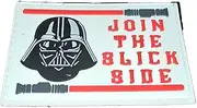 [LETS GO CORNHOLE] Star-Inspired War Darth V Join The Slick Side Cornhole Morale Patch for Bags Backpacks zuca Compatible Hats Jackets Clothing