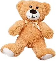 Plush Bear Doll,Adorable Stuffed Bear Figurine - Home Decoration, Collectible Animal Plush Doll for Kid Girls Boys Women