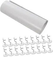 EXAOMBLE 6Sheets Scratch Guard Protector Self Adhesive Couch Protector for Cats Durable Furniture Protector with Nails Prevents Cat Damage to Sofas