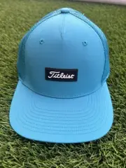 Titleist Mesh Back Golf Cap Blue Small/medium Brand New
