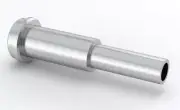 SWAGELOK Long TBW Gland, 6LV-4-VCR-3-4TB7P, 1/4 Inch VCR X 1/4 inch Tube Stub