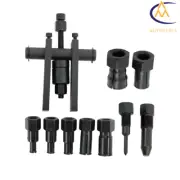Motorcycle Inner Bearing Disassembly Tool Black Set 8-25MM With Blue Box