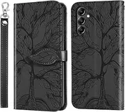 [CXTcase] for Samsung Galaxy A54 5G Case PU Leather Folio Flip Cover Magnetic Wallet Phone Case with Pocket for Samsung Galaxy A54 5G - Black