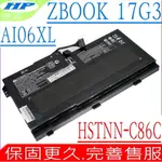 HP 電池-惠普 AI06XL ZBOOK 17 G3,HSTNN-C86C HSTNN-LB6X,808397-421 17 G3 TZV66EA