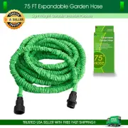Flexi 75 feet Expandable Green Lightweight Heavy Duty Water Hose Garden Hose