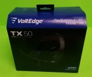 VOLTEDGE TX50 Wired AVEC FIL Gaming Headset for PS4, PS4 Pro, PC, Mobile, VR