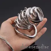 4 Spike Male Chastity Device Bolted Cage Ring Binding Kink Sissy