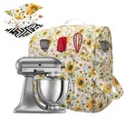 Mixer Dust Cover for Kitchen Aid Tilt Head Artisan 4.5-5 Qt Stand Mixer Quilt...