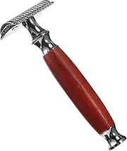 FOMIYES Elegant Handle Razor Men's Manual Safety Razor Beard Shaver Tool Reusable for Men