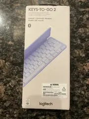Logitech Keys-To-Go 2 Portable Bluetooth Keyboard With Cover 920-012920