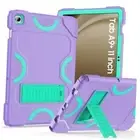 Case for Samsung Galaxy Tab A9+ 11 Inch 2023 Model Purple+Teal