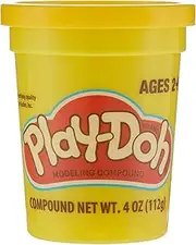 Play-Doh Yellow Modeling Compound, 138g, Creative Skill, Playing, Non Toxic