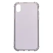 For iPhone XR Case Grey Simple Style TPU Shockproof Protective Back Cover