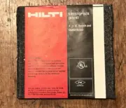 HILTI Firestop Box Insert 4"x 4" Switch Outlet Boxes