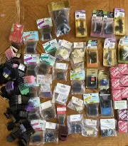Large Lot Clipper Clip-On Combs Wahl Andis Oster Hair Barber Styling 80+ NOS