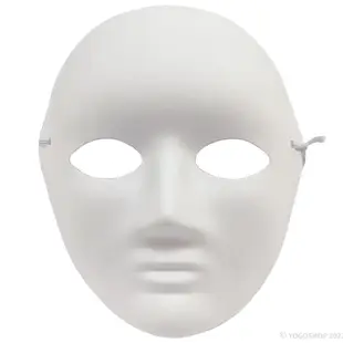 全臉面具 空白面具 加厚(附鬆緊帶)/一件500個入(促40) DIY 紙面具 彩繪面具 歌劇魅影 萬聖節面具 舞會面具