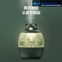 在飛比找Yahoo!奇摩拍賣優惠-香薰機 加濕器 水氧機 熏香機 芳香機 噴霧機 旋轉木馬音樂