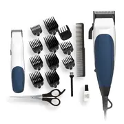 Homecut Combo Hair Clipper And Bonus Battery Beard Trimmer 19pc Home Cut Kit