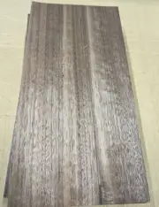 Walnut Quarter Cut wood veneer sheet 6" x 12" raw no backing 1/42" thickness