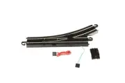 Bachmann Trains - Snap-Fit E-Z TRACK REMOTE TURNOUT - LEFT (1/card) - STEEL A...
