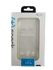 Speck Presidio Exotech Series Case for Google Pixel 4a (4G ONLY)- Clear T5
