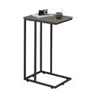 Small Side Table, C Shaped End Table for Couch, Sofa and Bed, Tv Tray Table T...